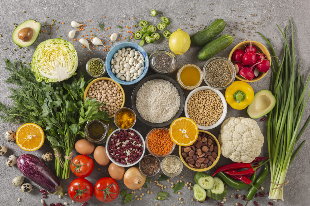 frutas verduras legumbres como fuente de vitaminas